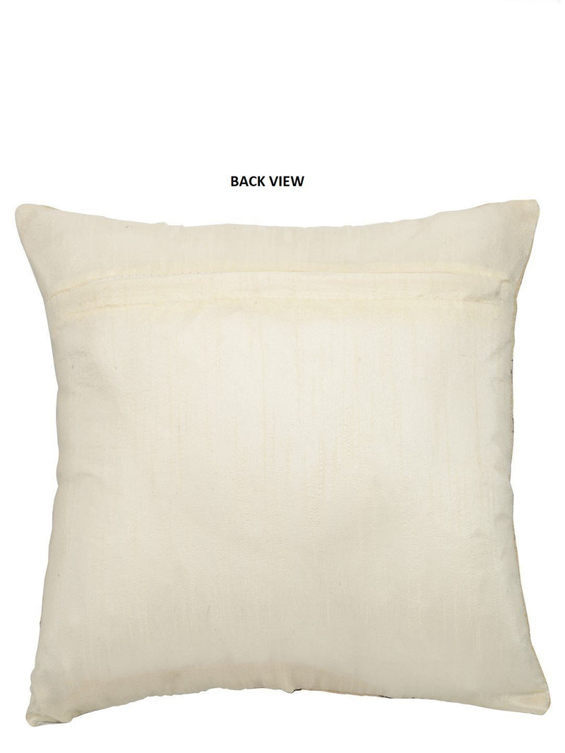 AEROHAVEN Decorative Handmade Cotton Cushion Cover - 40x40cm, Multicolour(Set of 5)