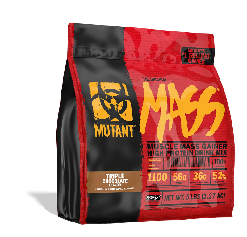 Mutant Mass Muscle Mass Gainer - 2.27 kg (Triple Chocolate)