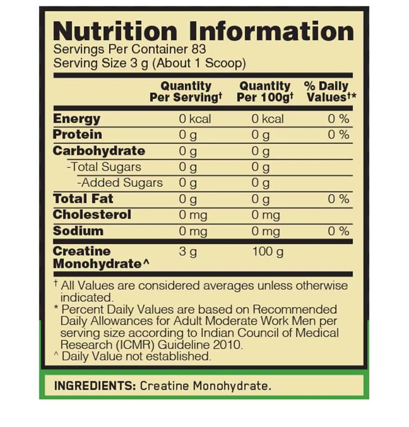 Optimum Nutrition (on) Micronized Creatine Monohydrate Powder