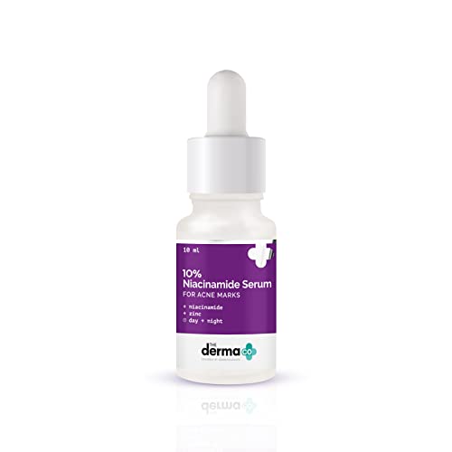 The Derma Co 10% Niacinamide Face Serum For Acne Marks & Acne Prone Skin For Unisex, 10ml (Dermaco)