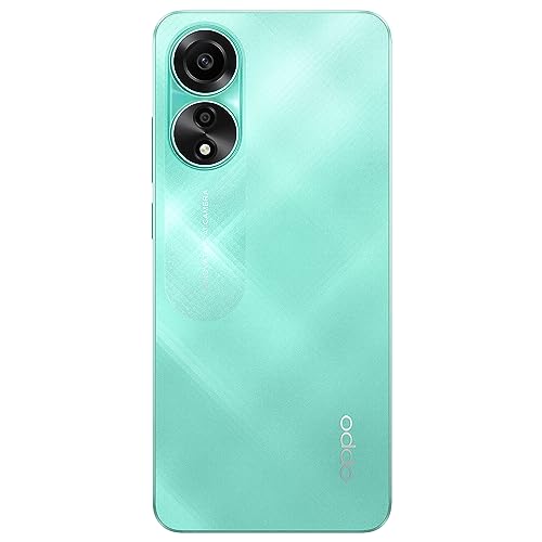 Oppo A78 (Aqua Green, 8GB RAM, 128GB Storage) | 6.4" FHD+ AMOLED 90Hz Punch Hole Display | 5000 mAh Battery and 67W SUPERVOOC with No Cost EMI/Additional Exchange Offers