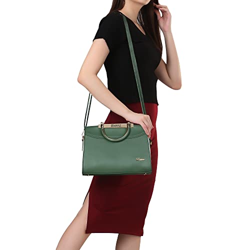 EXOTIC Dualtone Women Sling Bag (Green)