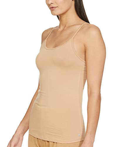 Enamor E001 Essentials Stretch Cotton Camisole For Women(E001-Skin-L)