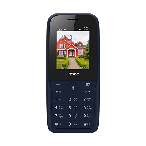 Lava Hero 600i (Blue Green) with Sleek and Stylish Design, 10 Regional Languages Input Support, Auto Call Recording, Wireless FM with Recording and 32 GB Expandable Storage