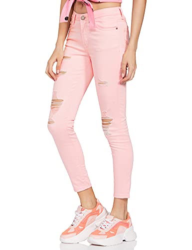 Aeropostale Women's Slim Jeans (AE1010760696_Pink_4 R)