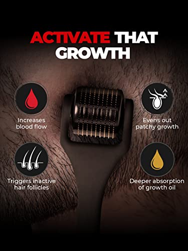 BEARDO Don's Beard Growth Pro Kit for Men | Complete Beard Growth & Grooming Kit | Ideal Gift Set for Men | Gift for Brother | Beard Care Starter Kit