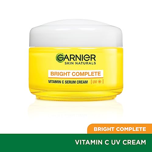 Garnier Skin Naturals, Day Cream, Brightening and with Sun Protection, Bright Complete, 45 g