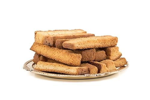 JOLANTAA Breakfast Snacks Surti Special Cake Toast/Mava Toast/Biscuits/Chai Time Snack/Bakery Toast Biscuit/Toast (Delicious and Crispy) (500 kg pack of 1)