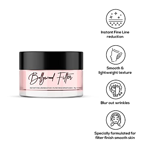 RENEE Bollywood Filter Face Primer 15gm | for a Flawless & Smooth Canvas| Blurs Fine Lines, Wrinkles & Pores Instantly | Hydrating, Lightweight & Non-sticky | Cruelty-free
