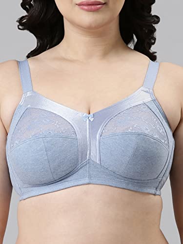 Enamor A014 Super Contouring M-Frame Full Support Bra -Non-Padded, Wirefree & Full Coverage