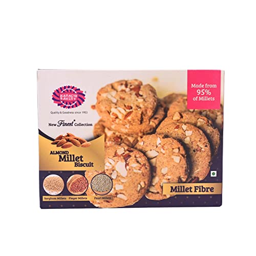 Karachi Bakery Almond Millet Biscuits, 300 g