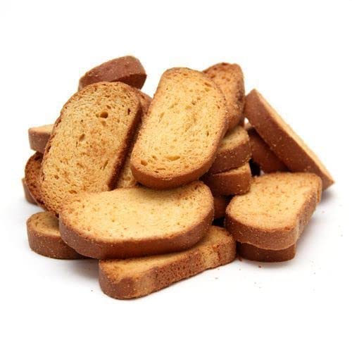 The Paratha & Ready Bites Rusk | Mini Toast | Milk Toast | Mini Rusk milk flavored Milk Rusk (3_KG)