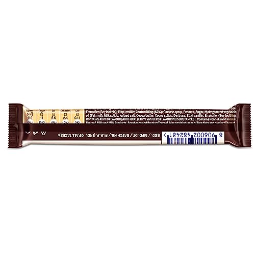 SNICKERS Peanut Filled Milk Chocolate Bar, 22g (Pack of 24)