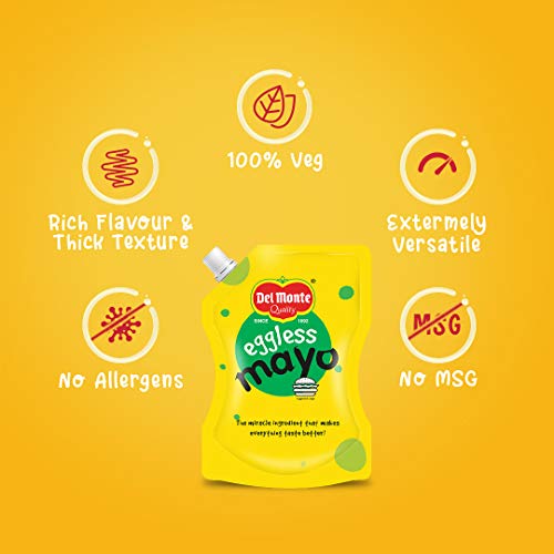 Del Monte Eggless Mayo Spout Pack, 80g