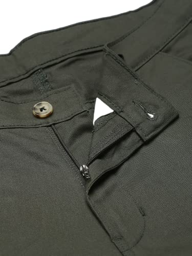 Hubberholme Men's Casual Trousers (HH-8004-38, Green, 38)