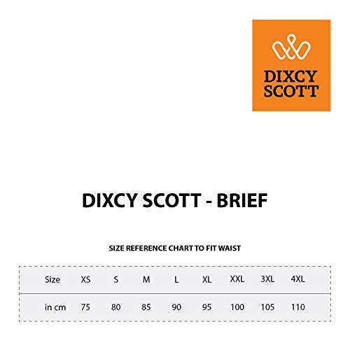 Dixcy Scott Men's Innerwear Regulart Fit Solid Brief (K1-PR47866_Denim, Deep Blue, Navy_M)(Colors and Prints May Vary)