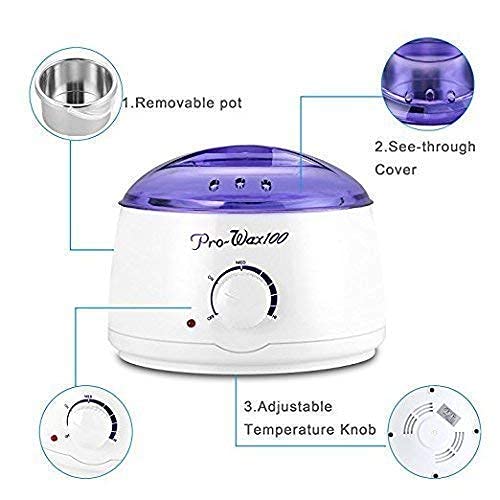 KREQU Warmer Hot Wax Heater for Hard,Wax Heater For Waxing Automatic, Strip and Paraffin Waxing, Wax Heaters, Wax Machine Heater, Wax Machine For Women, Wax Machine Automatic (Multicolor)