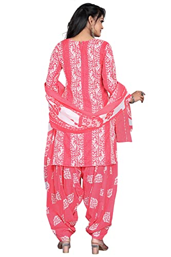 Rajnandini Women's Light Pink Cotton Embroidered Unstitched Salwar Suit Material (JOPLVSM5143)