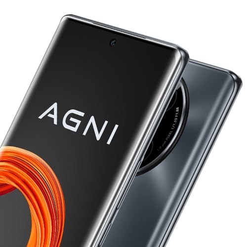 Lava Agni 2 5G (Glass Iron, 8GB RAM, 256GB Storage) |2.6GHz Dimensity 7050 6nm Processor | Curved Amoled Display| 13 5G Bands | Superfast 66W Charger | Clean Android (No Bloatware, No Ads)