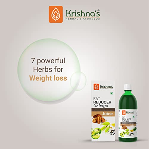 Krishna's Herbal & Ayurveda Fat Reducer Juice - 1 l (Pack of 1)