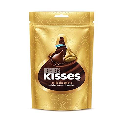 HERSHEY'S Kisses Milk Chocolate | Melt-in-Mouth Chocolates | Individually Wrapped 36g