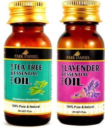 Park Daniel Tea Tree & Lavender Essential Oil (Pack of 2)