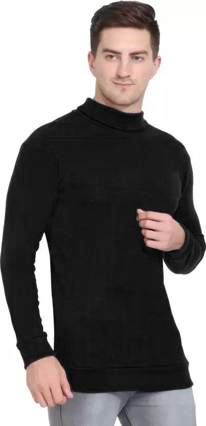 Mens Solid Full Sleeves Sweatshirt