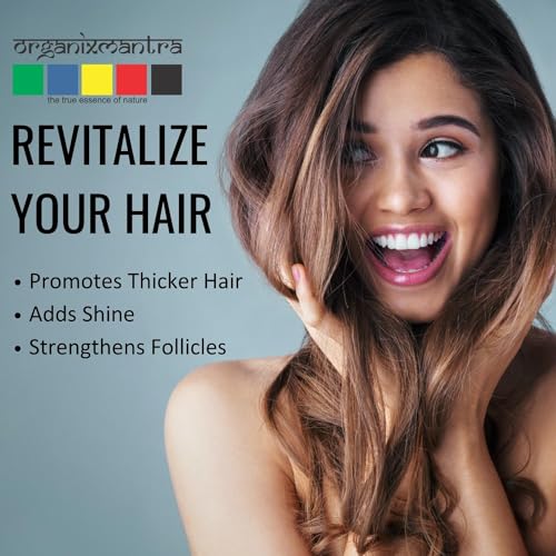 Organix Mantra Rosemary Oil | Improves Hair Growth, Strengthens Hair & Balances Scalp | Moisturizes Skin & Nourishes | Rosemary Oil 15ML