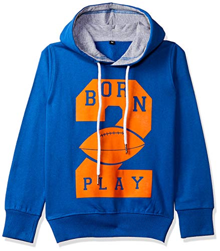 T2F Boys Cotton Hooded Neck Sweatshirt(BYS-SS-02_Multicolor_13-14 Years)
