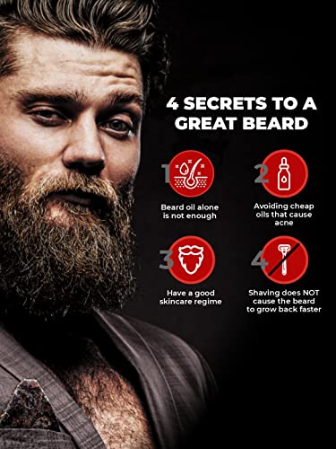 BEARDO Don's Beard Growth Pro Kit for Men | Complete Beard Growth & Grooming Kit | Ideal Gift Set for Men | Gift for Brother | Beard Care Starter Kit