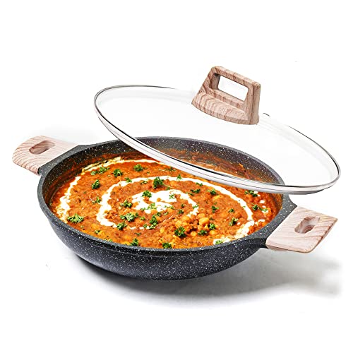 Carote Granite nonstick Handi, Review, Healthy Cookware, Carote, Handi  with lid