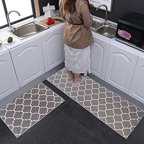 Polypropylene Anti Slip Floor Door Mat in Home Kitchen Entrance Mats 38x58  cm