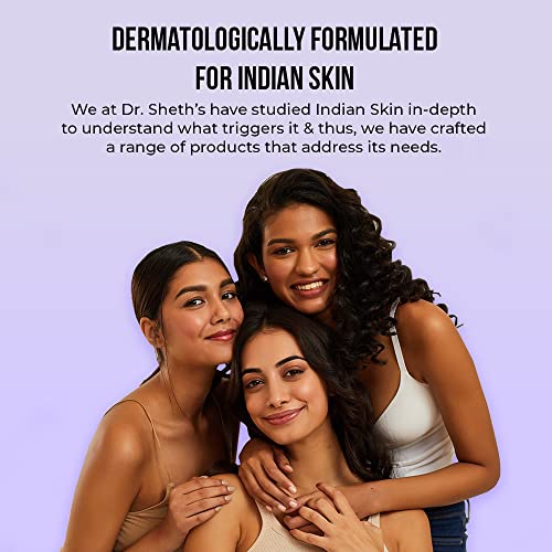 Dr. Sheth’s Ceramide & Vitamin C Oil - Free Moisturizer| Lightweight Moisturizer to Hydrate & Brighten Skin | With Vitamin C, Ceramide & Ashwagandha | For Women & Men | 50g