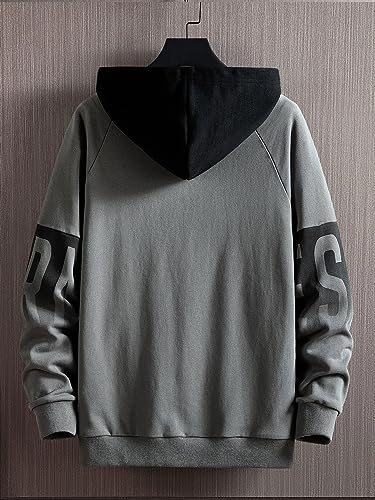 Lymio Women's Hoodies || Sweatshirt for Women || Unisex Hoodie (H-18-19) (L, Grey)