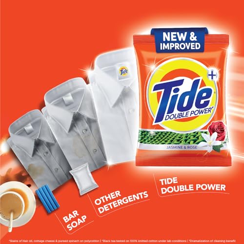 Tide Plus Double Power Detergent Washing Powder Lemon & Mint 2kg
