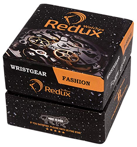 REDUX RWS0216S Analogue Blue Linear Designer Dial Men's & Boy's Watch