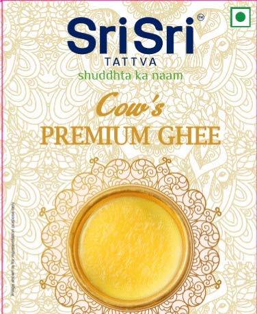 Sri Sri TATTVA shuddhta ka naam Sri Sri Tattva Premium Cow Ghee For Better Digestion&Immunity 1 Litre (Pack Of 1)