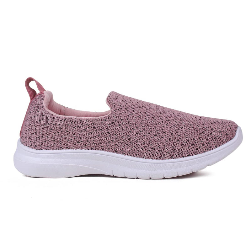 ASIAN Melody-71 Casual Loafer with Lightweight Extra Cushion Slip-On Sneaker Shoes for Women & Girl's Mauve-7UK
