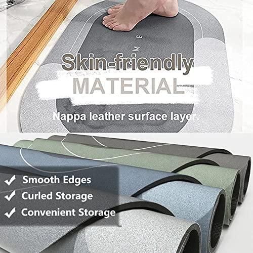 Mat-Water Absorbing Anti Slip Floor Mat, Bath Mat Cushion Mat Super Absorbent Soft Carpet, Quick Dry Dirt Barrier