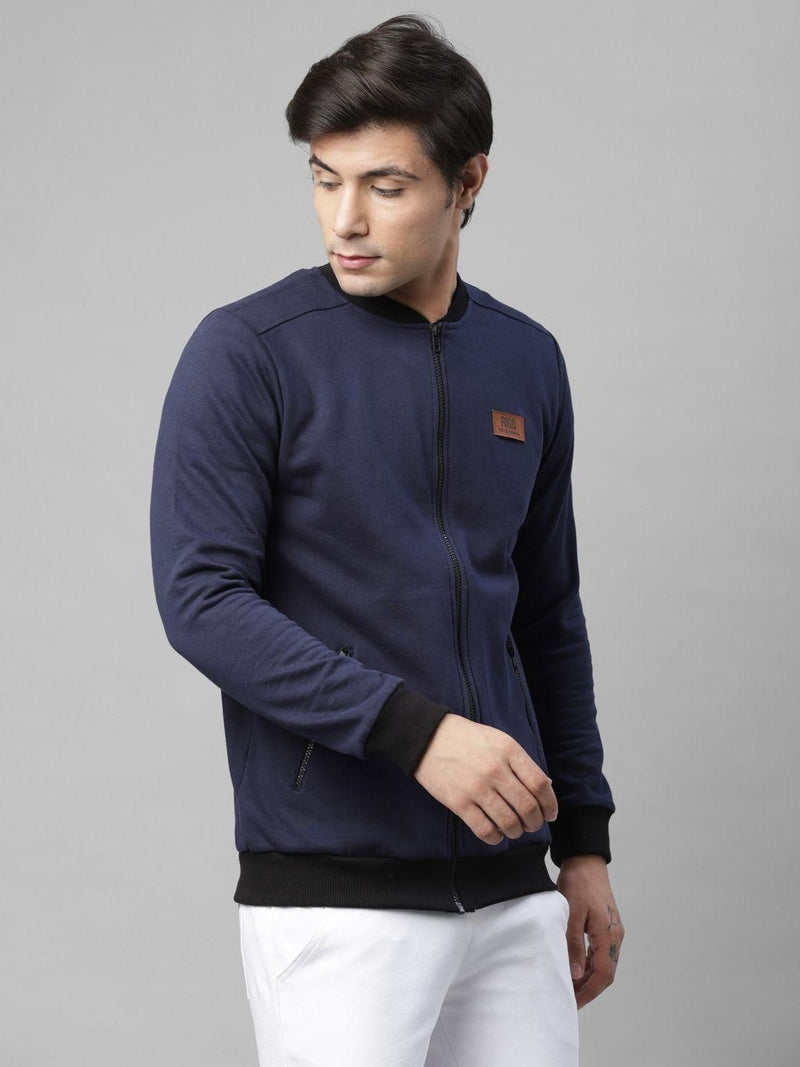 Rigo Fleece Solid Full Sleeves Regular Fit Mens Jacket