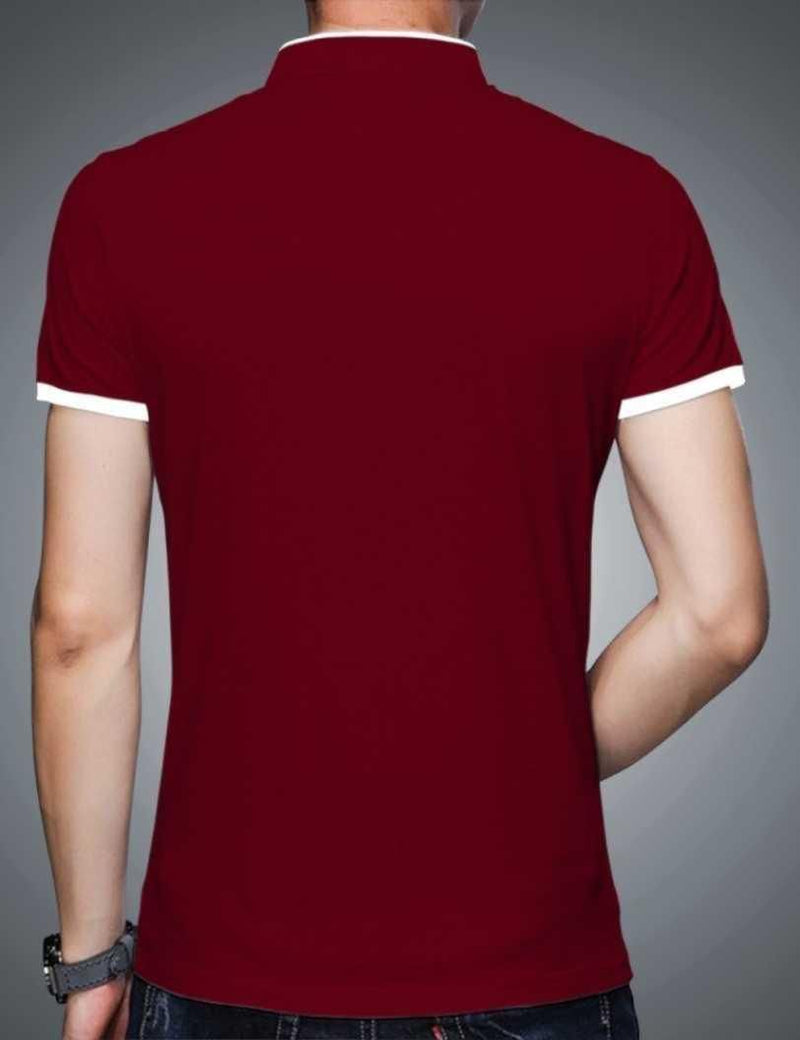 Cotton Blend Solid Full Sleeves T-Shirt Buy 1 Get 1 Free