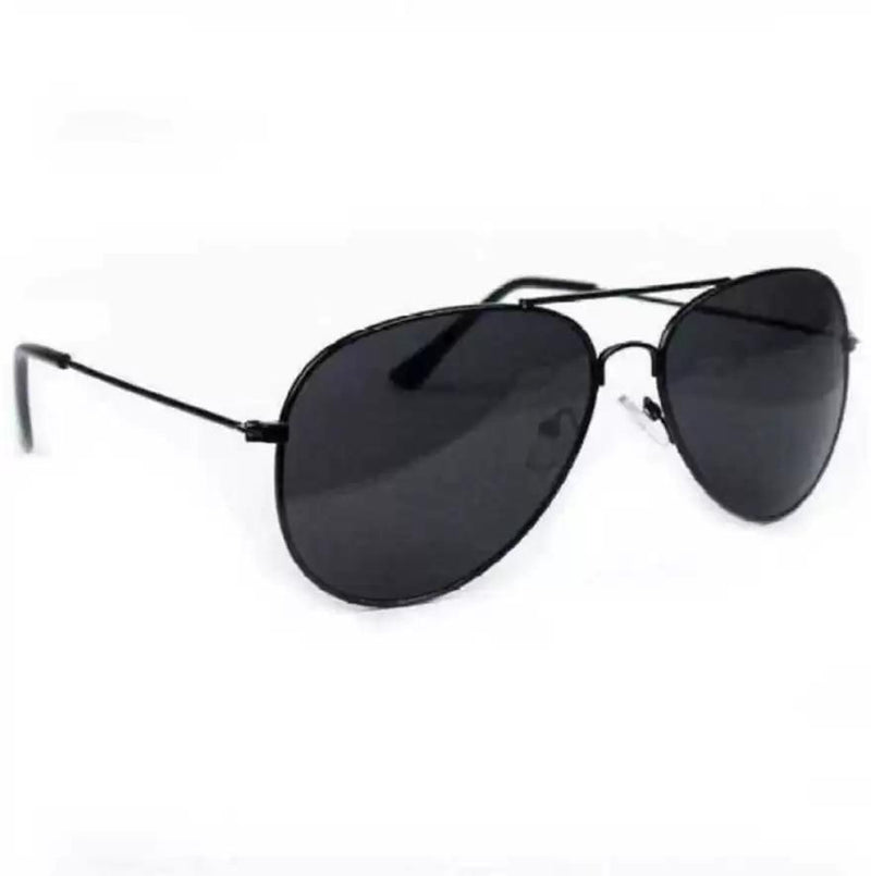 Mirrored Aviator Sunglasses (32) (For Boys & Girls, Black)