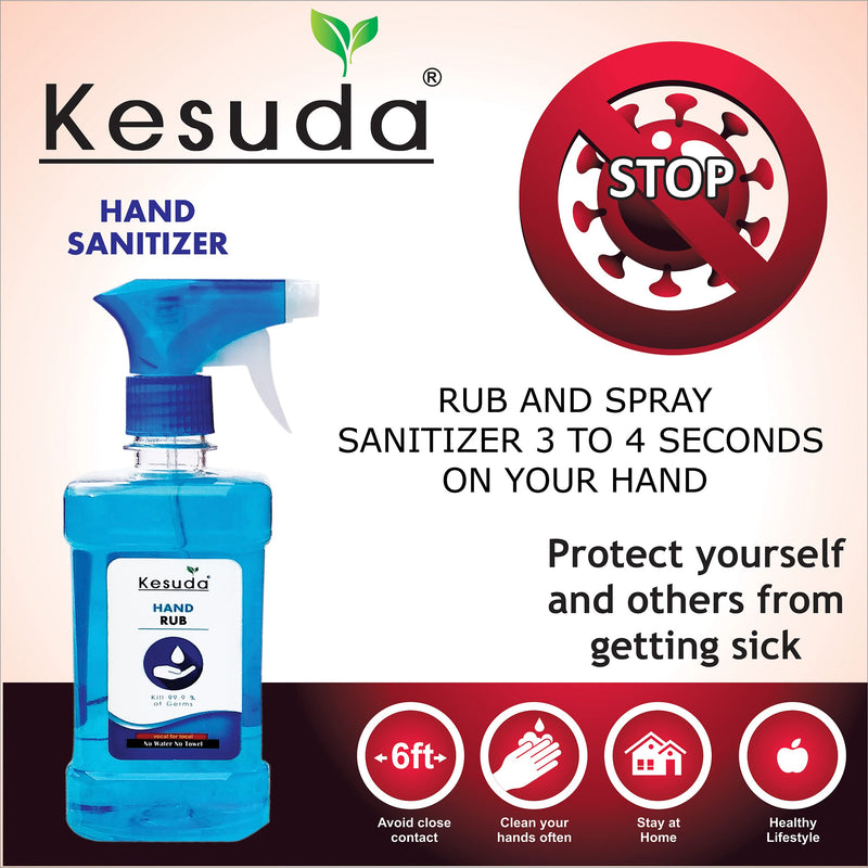 kesuda Alchohol Base 5 Liter Hand Rub Sanitizer