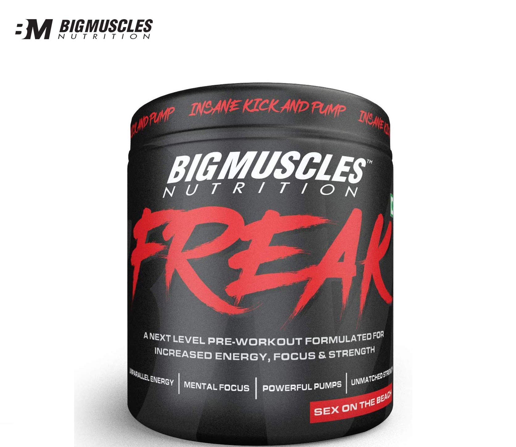 Bigmuscles Nutrition Freak Pre-workout, 40% OFF