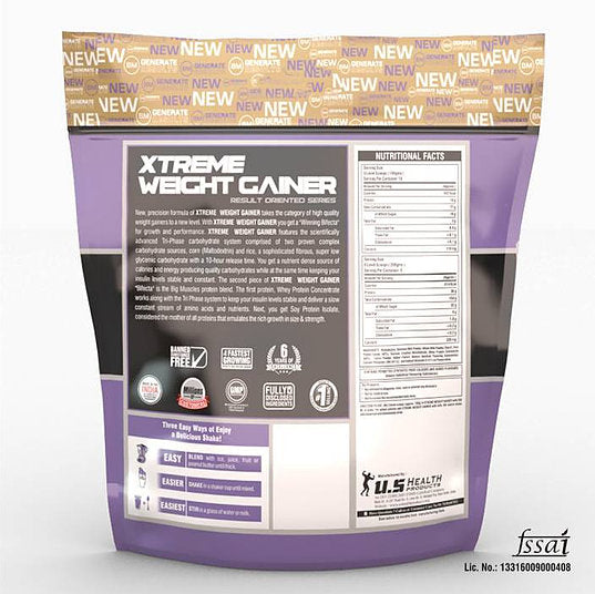 Bigmuscles Nutrition Xtreme Weight Gainer Weight Gainers/mass Gainers