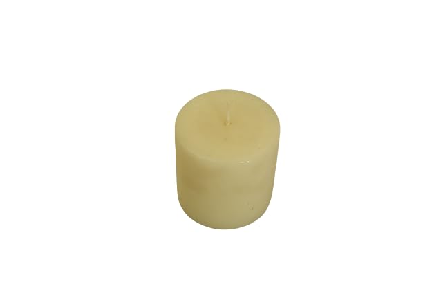 Tara Scented Candle-Festive Candle-French Vanilla Aromatherapy|300 gm,|3x3 White Cylindrical Pillar Candle|Handcrafted,Luxury Gift, Home Décor,Gift for Her|Single Wick(Pack of 2)