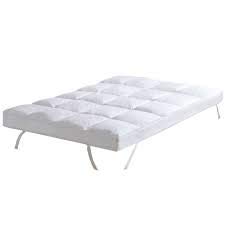 Coca Industries Microfibre Mattress Padding/Topper (White, 72" X 78)