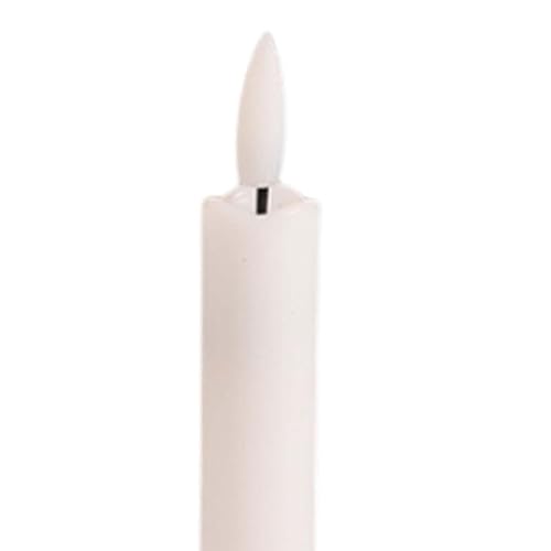 SECRET DESIRE 6X Led Pillar Candles Decor Flameless Candles for Holiday Festival New Year White