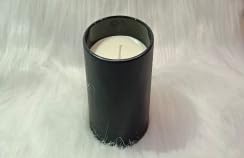 ‎AK Creative Fragrance Votive Black Glass Jar Soy Wax Candle | 100% Organic Wax Candle (Set of 2)