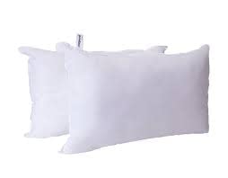 Sleepwell Umang L Size Pillow Pack Of 2 - Microfiber, White